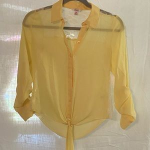 button up blouse (worn once)